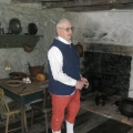 Presenter in costume at the Strawbridge Shrine