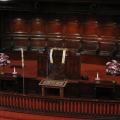Pulpit at the Lovely Lane United Methodist Church