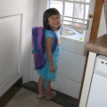 Sarah is ready for preschool