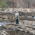 Randy and Ethan on the Ocoee River